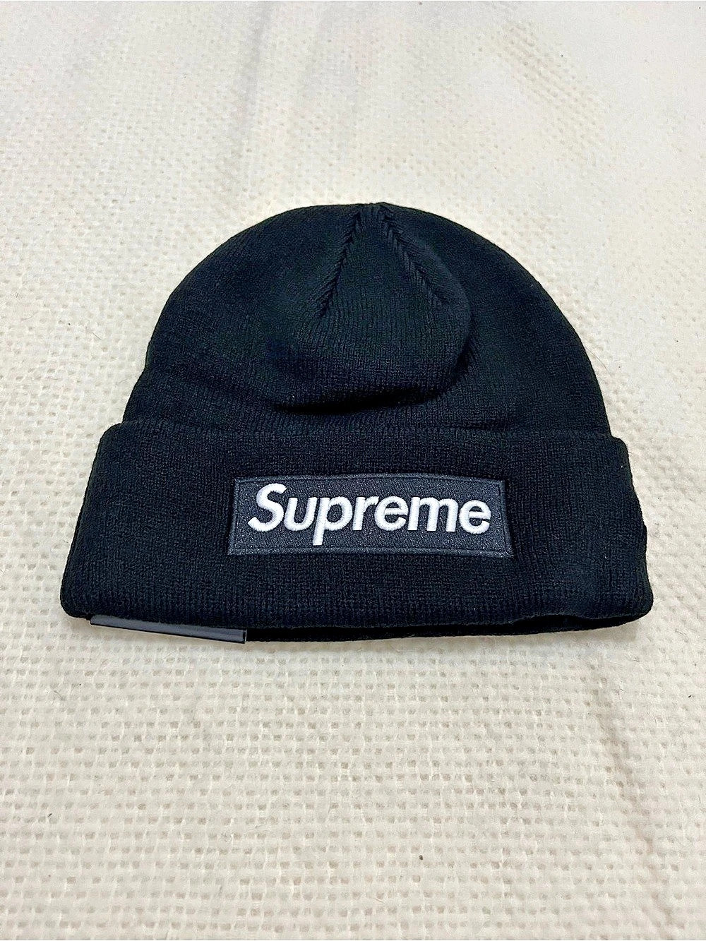 Supreme New Era Box Logo Beanie Black NWT